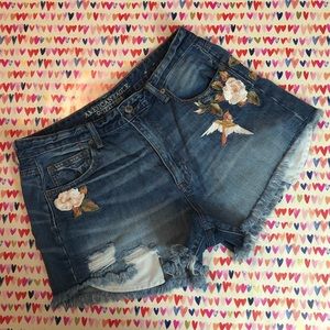 American Eagle Vintage Hi-Rise Festival Cut Offs